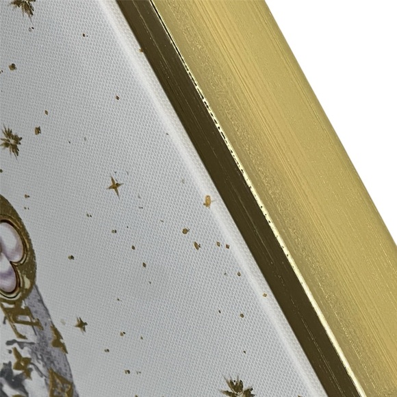 NEW Designart 'LV Lips' Modern Framed Canvas Wall Art Print - Picture 3 of 5